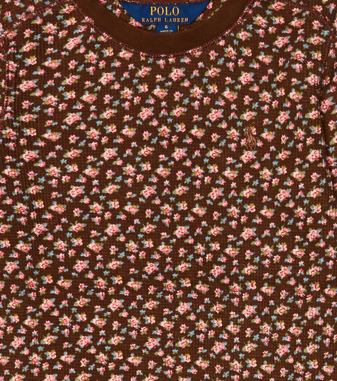 Robe pull Rowie à fleurs | Polo Ralph Lauren Kids