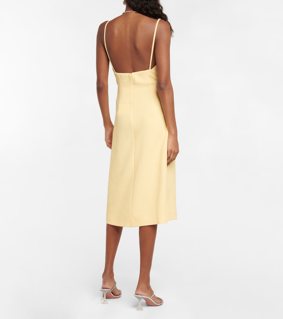 Robe midi Tribu en crêpe | Emilia Wickstead