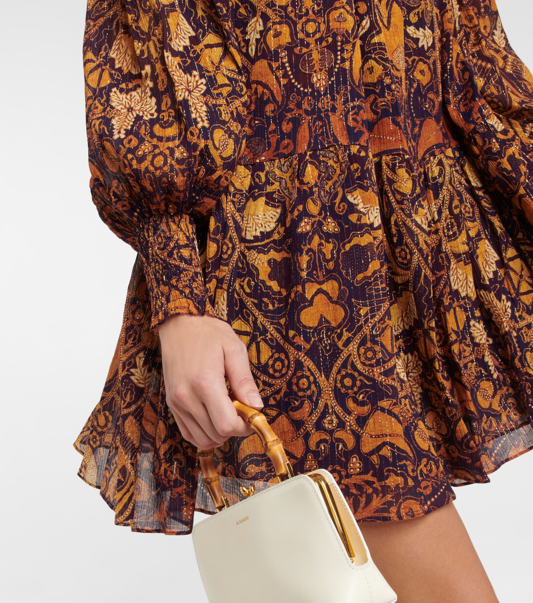 Robe Maja en coton mélangé imprimée | Ulla Johnson