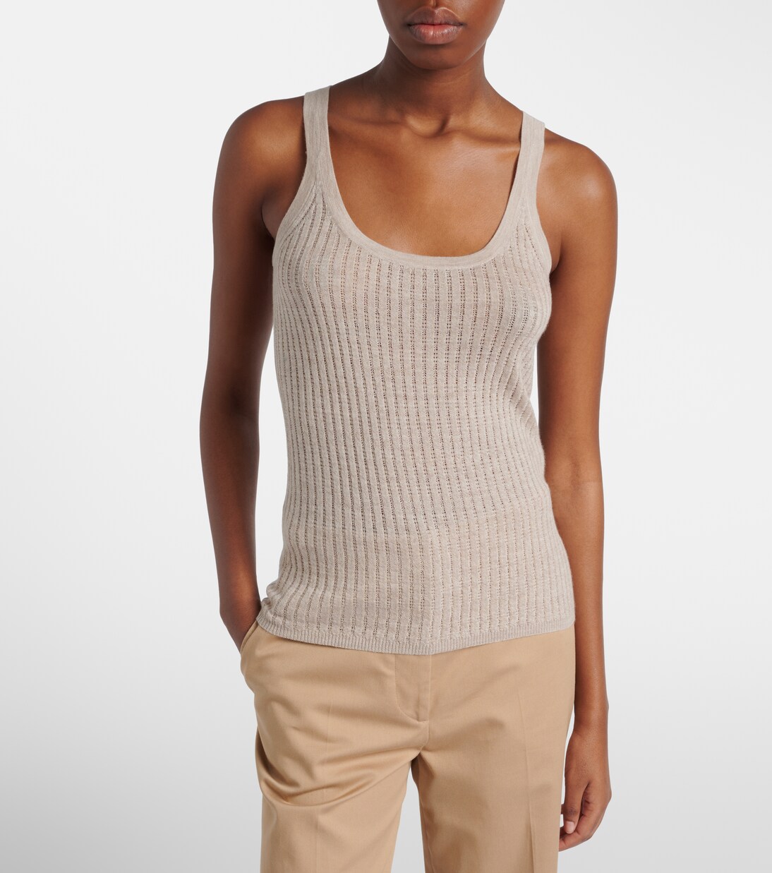 Top Nevin in cashmere e seta | Gabriela Hearst