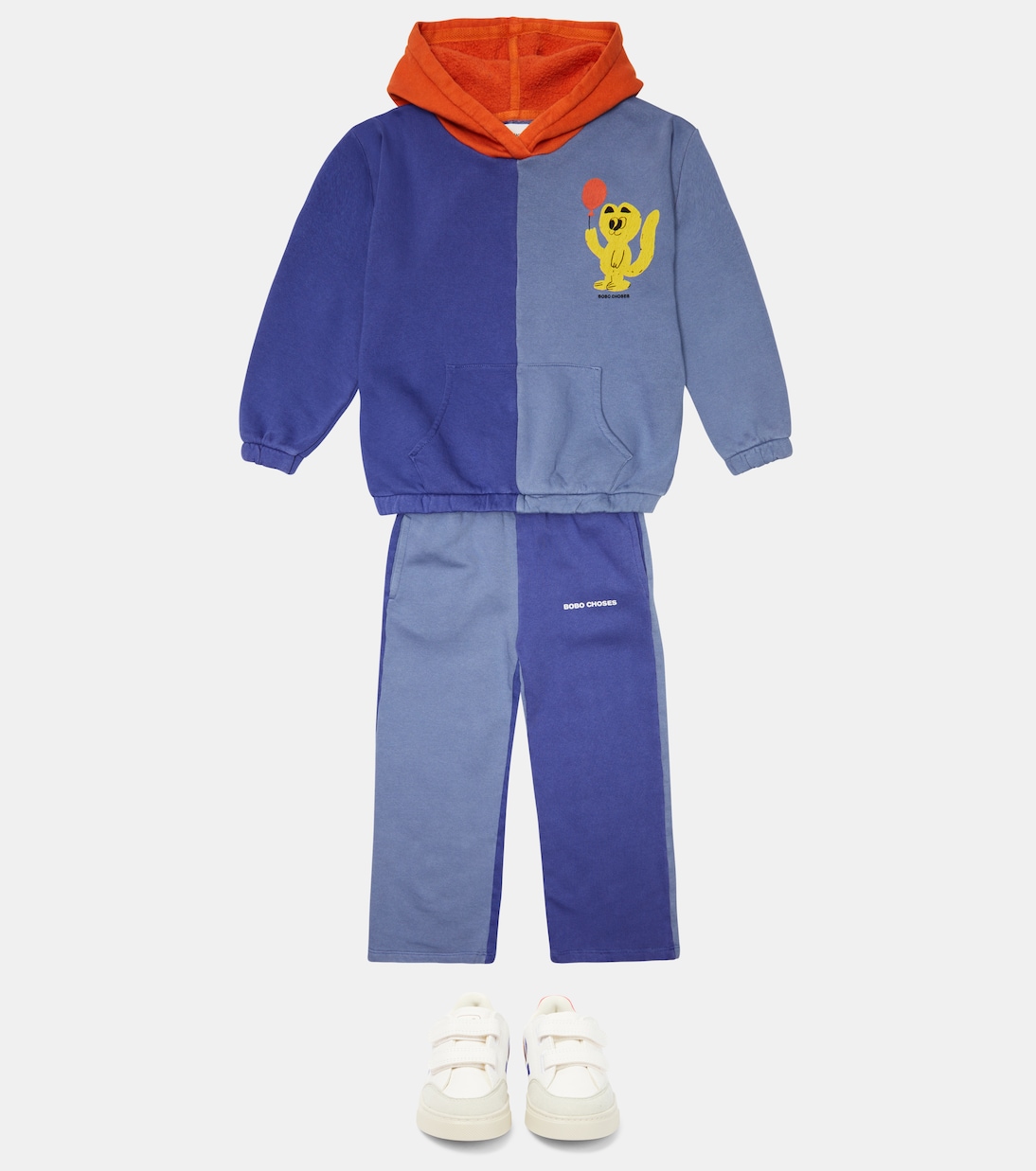 Party Cat cotton hoodie | Bobo Choses