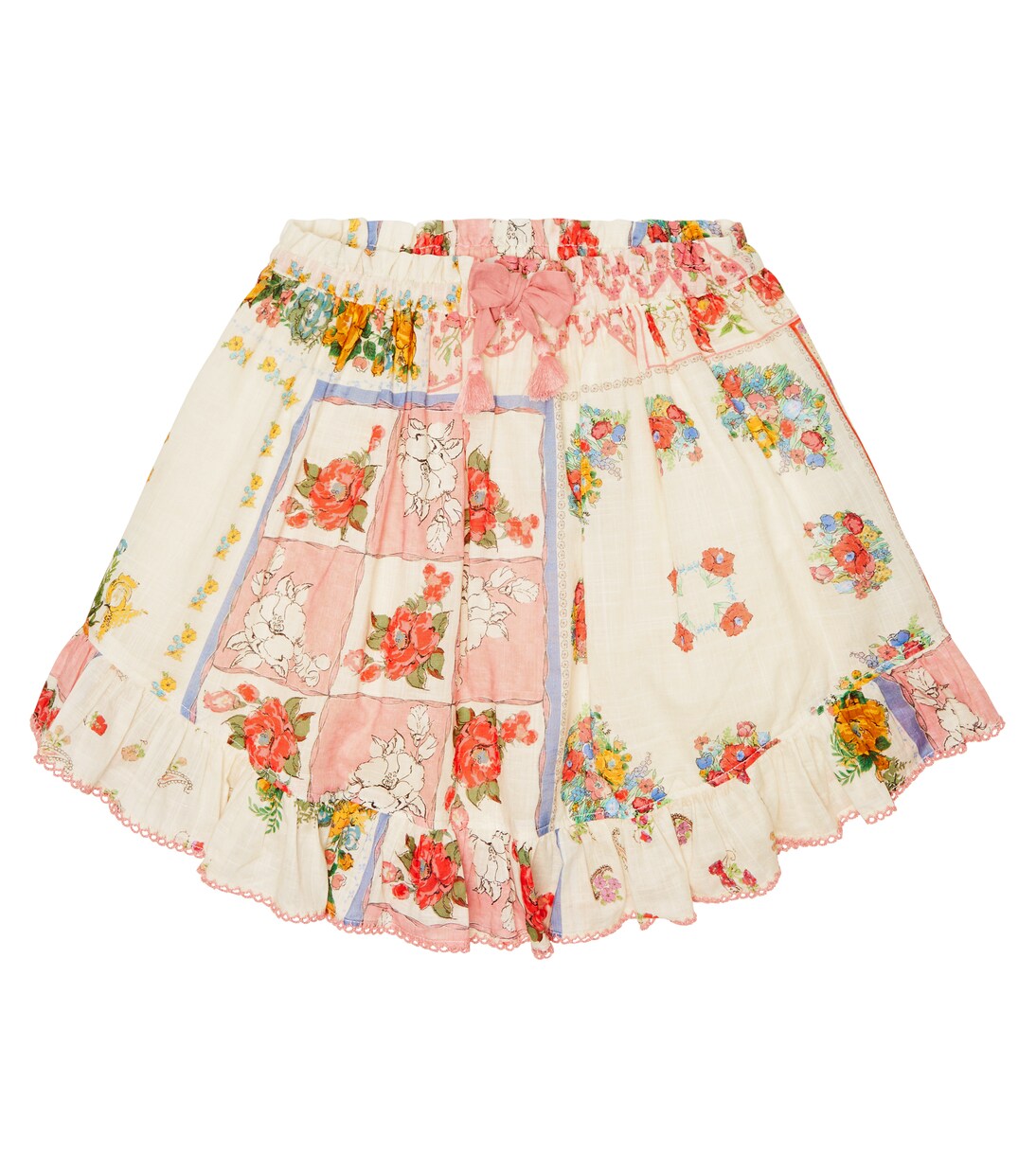 Clover Flip floral skirt | Zimmermann Kids