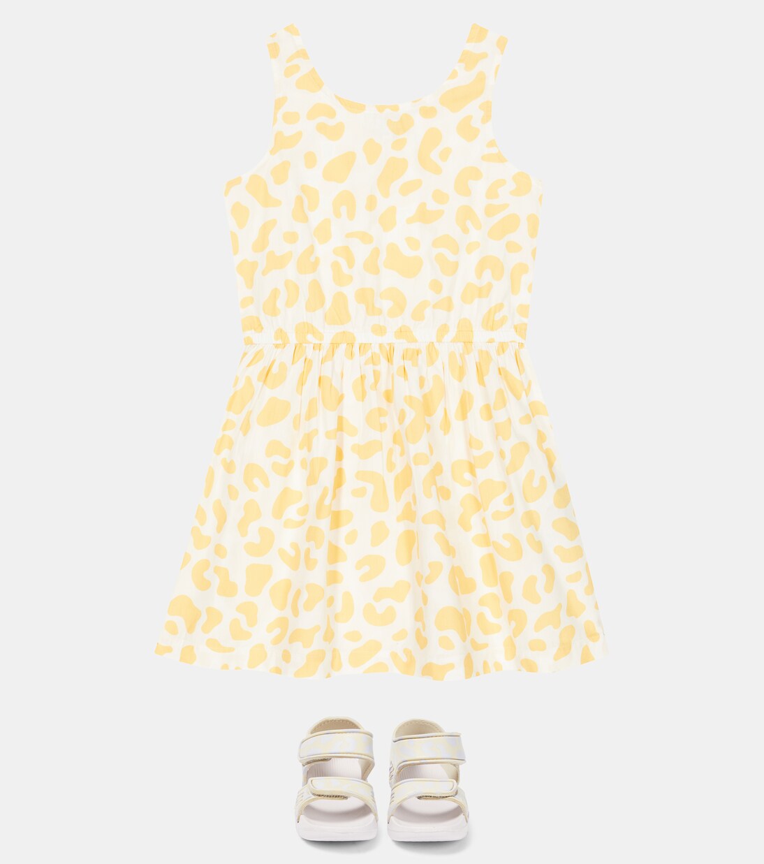 Idaho leopard-print cotton dress | Liewood