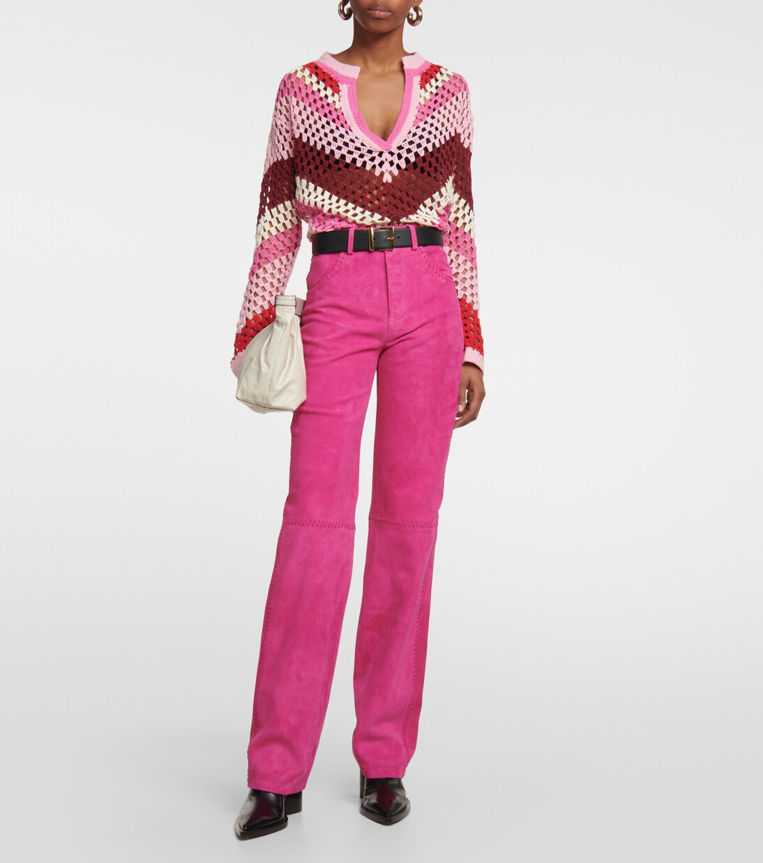 Hose Kasia aus Veloursleder | Dodo Bar Or