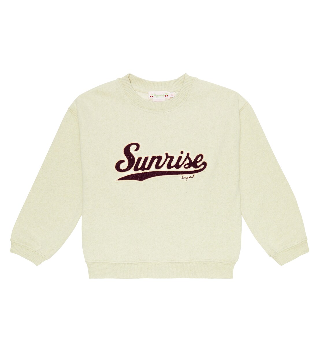 Sweat-shirt Tayla en coton à logo | Bonpoint