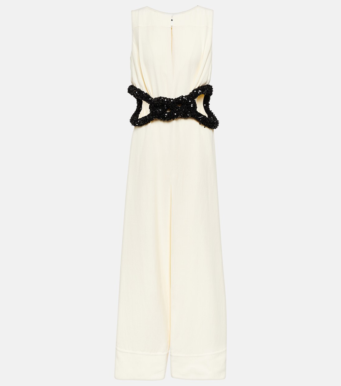 Knotted cutout crêpe gown | Jil Sander