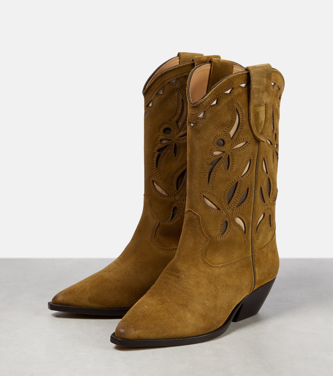 Duerto suede cowboy boots | Isabel Marant