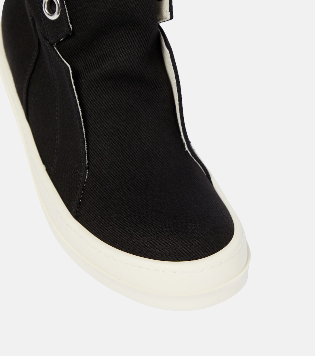 High-Top Sneakers Dunk aus Denim | Rick Owens