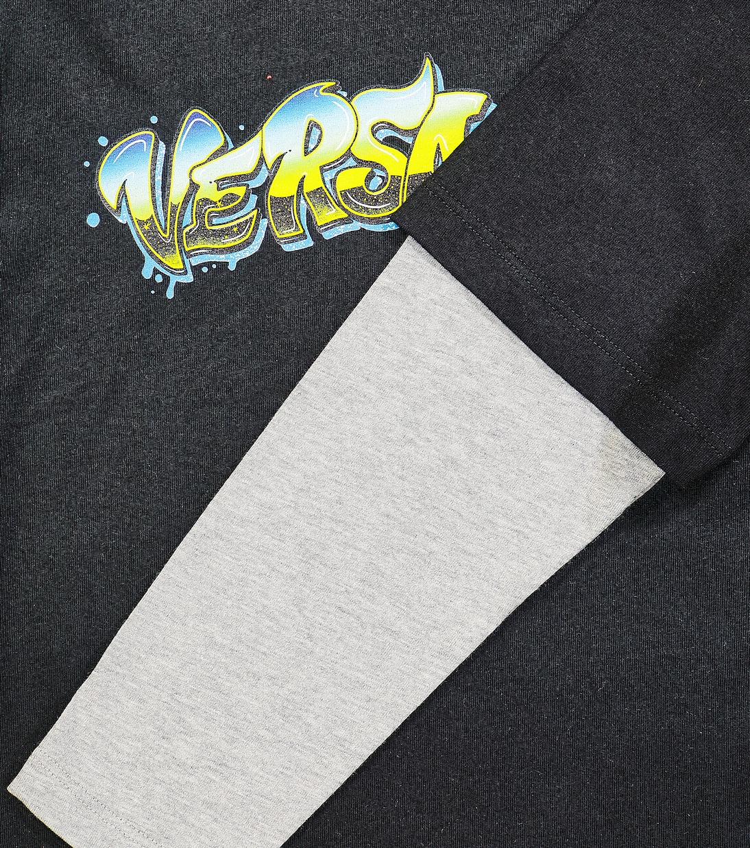 Longsleeve aus Baumwoll-Jersey | Versace Kids