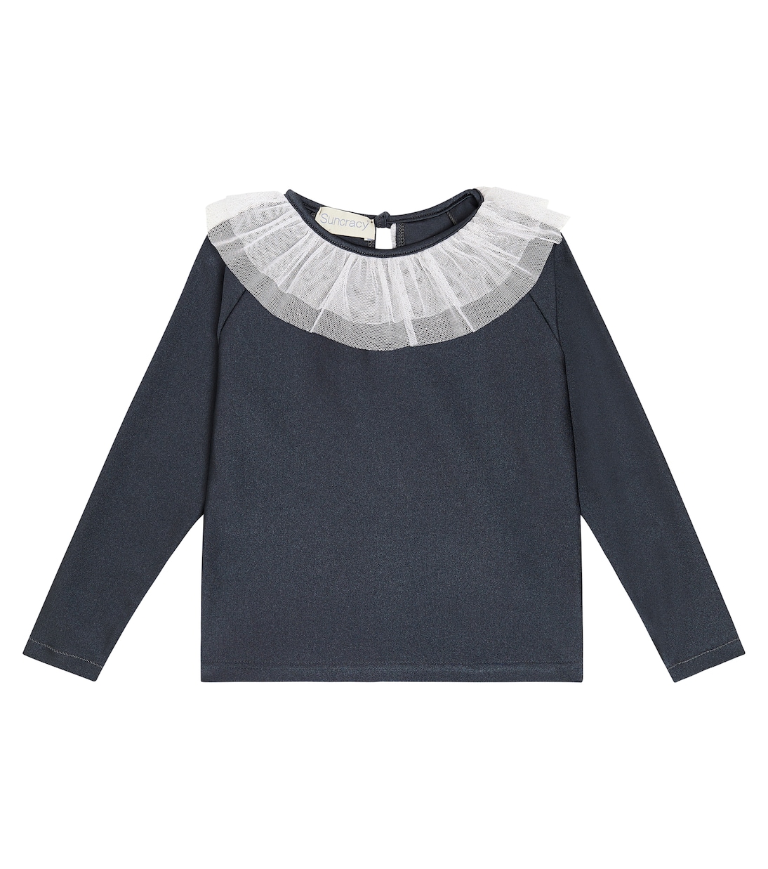 Saladeta tulle-trimmed top | Suncracy