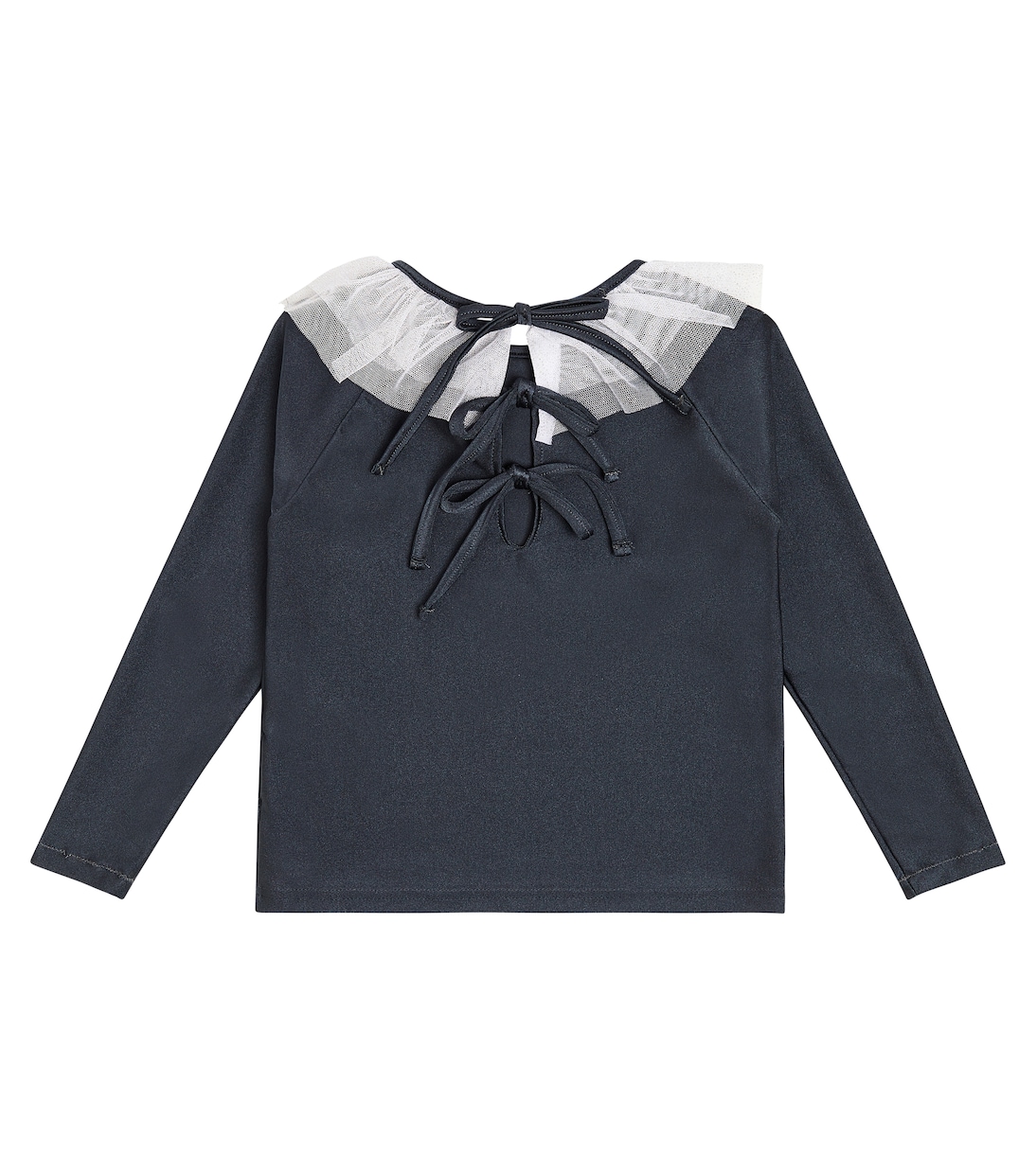 Saladeta tulle-trimmed top | Suncracy