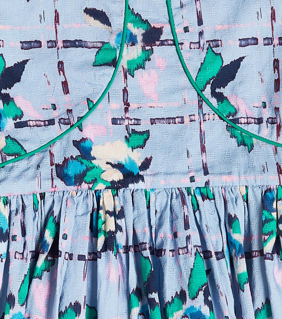 Temple printed cotton dress | Morley
