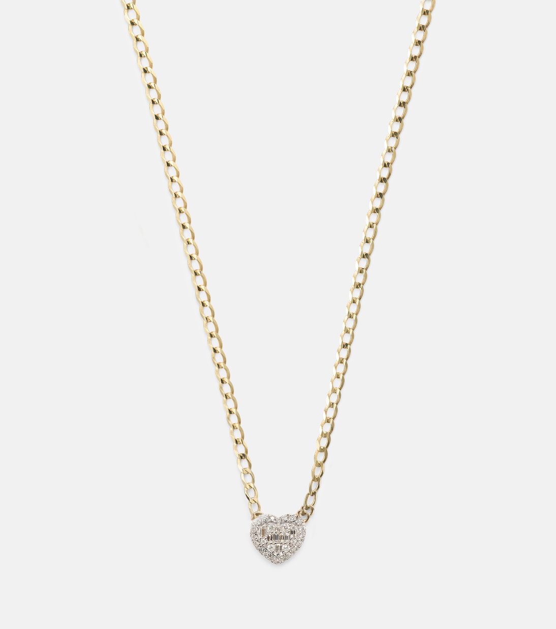 Halskette aus 10kt Gelbgold mit Diamanten | Stone and Strand