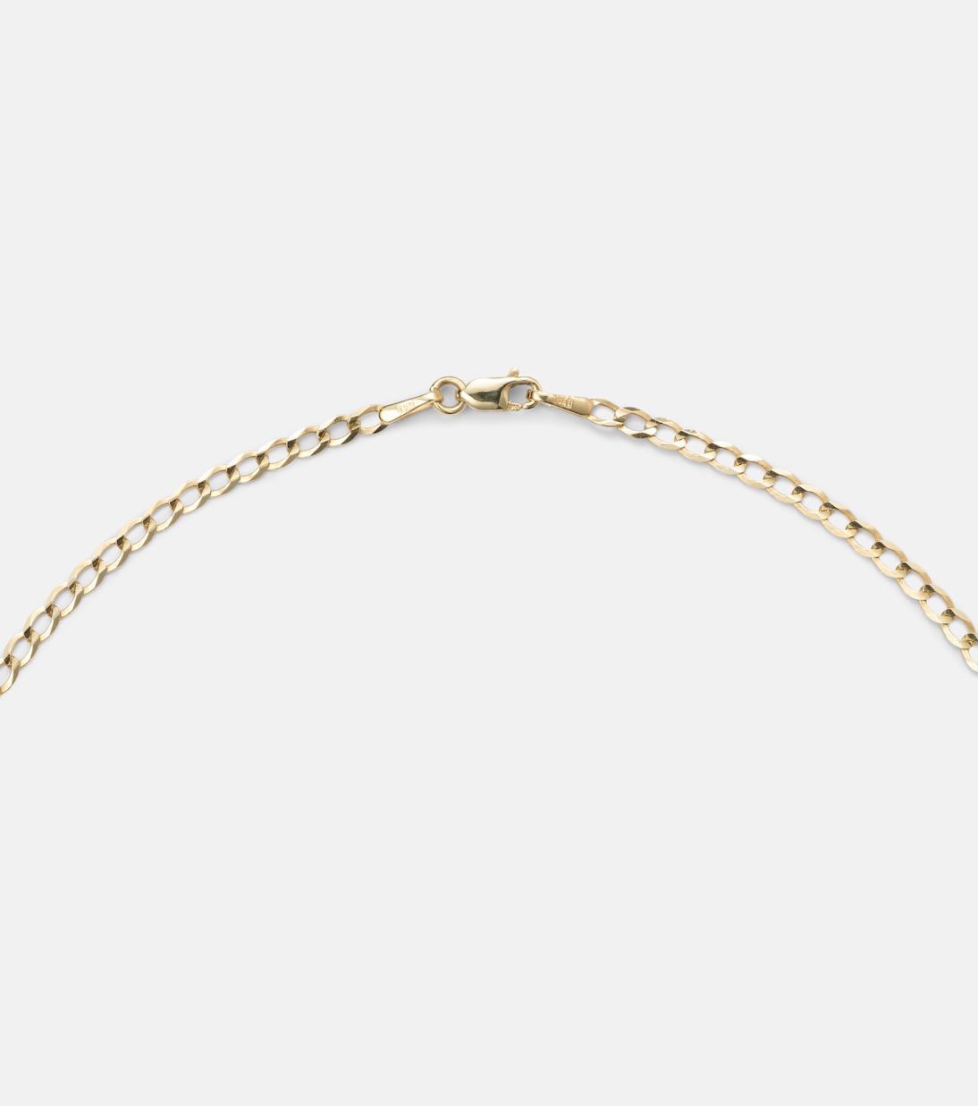 Halskette aus 10kt Gelbgold mit Diamanten | Stone and Strand