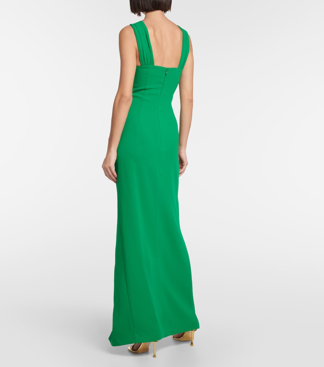 Verzierte Robe aus Crêpe | Self-Portrait