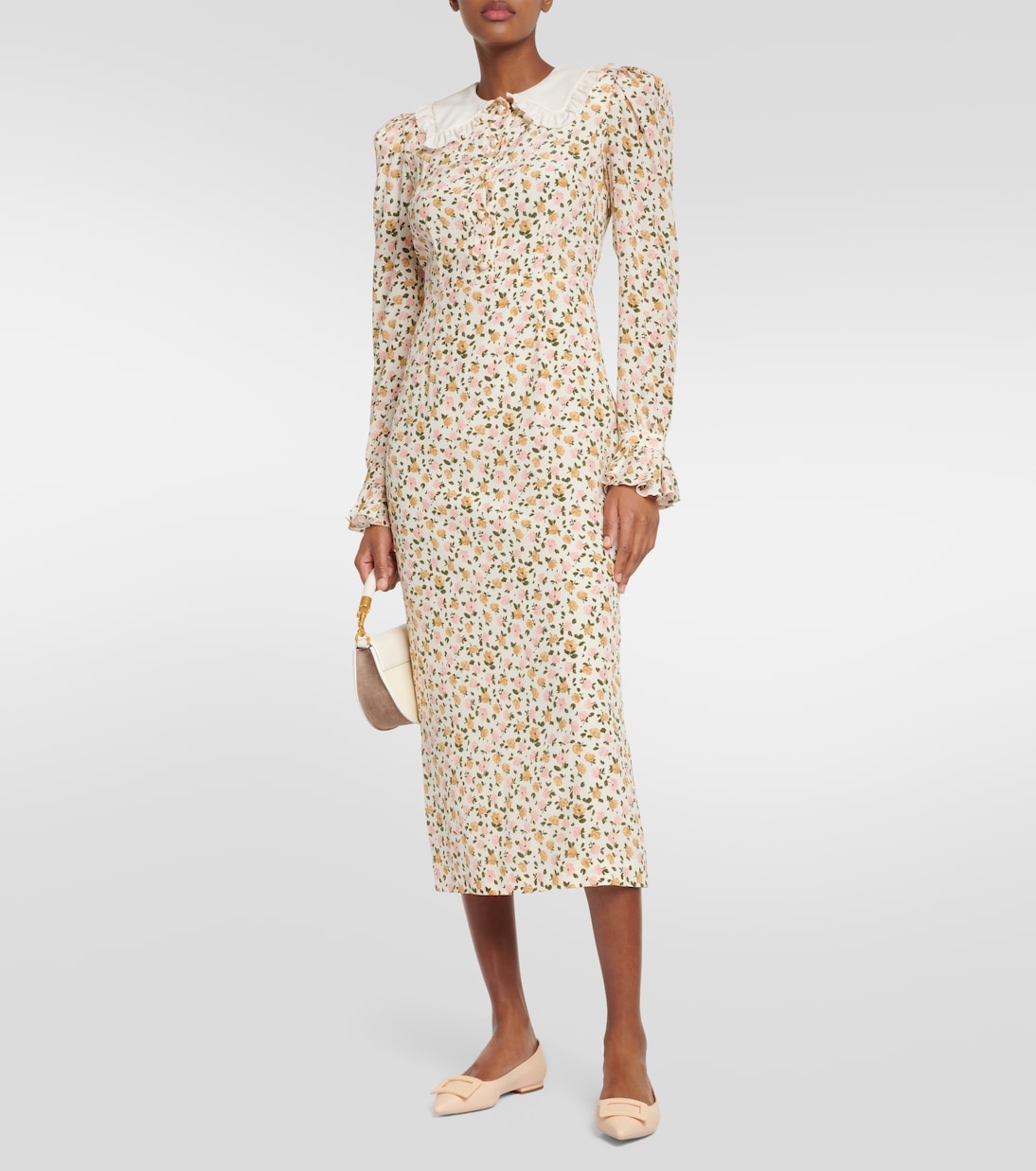 Gommettine Ball patent leather ballet flats | Roger Vivier