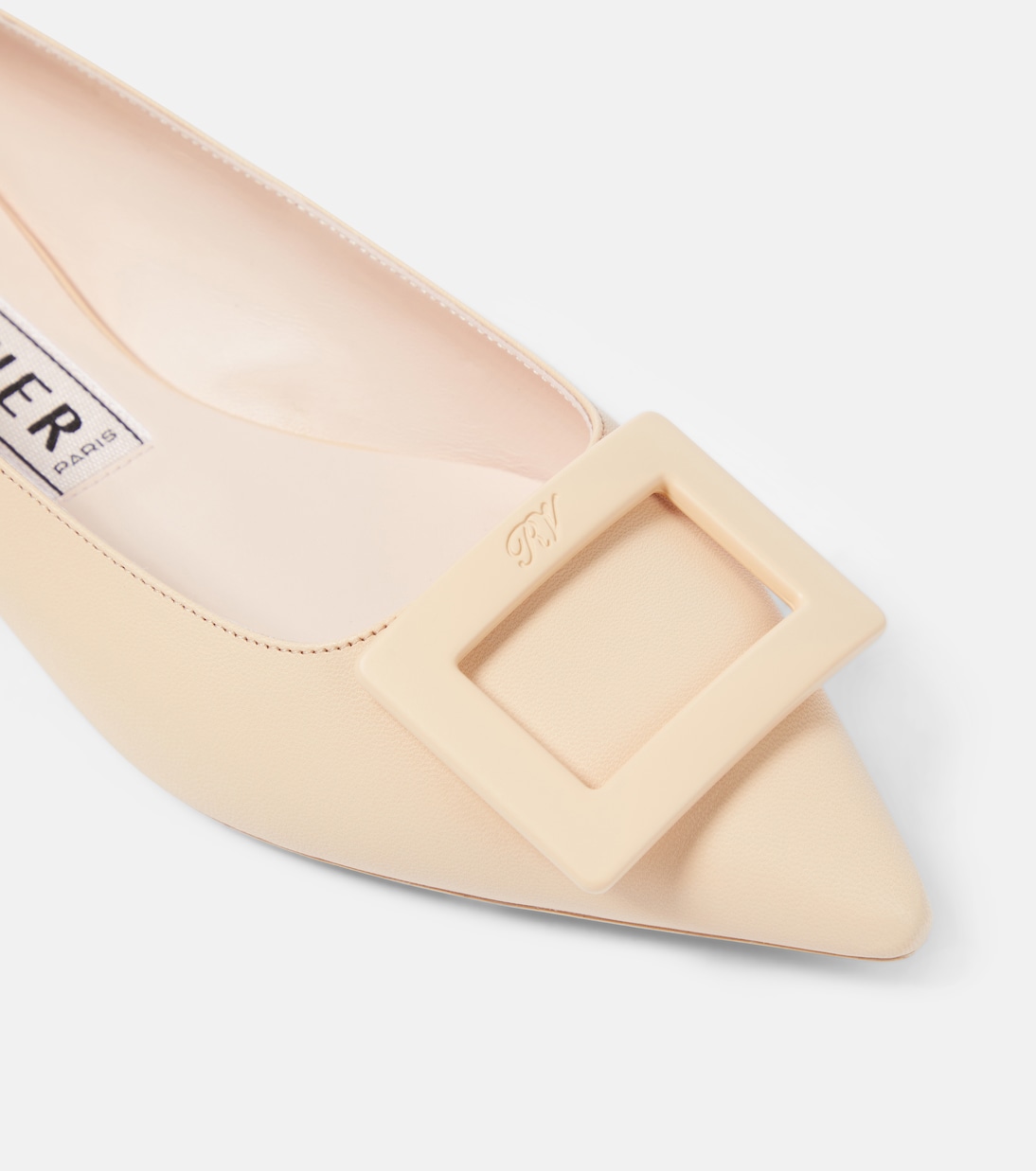 Gommettine Ball patent leather ballet flats | Roger Vivier