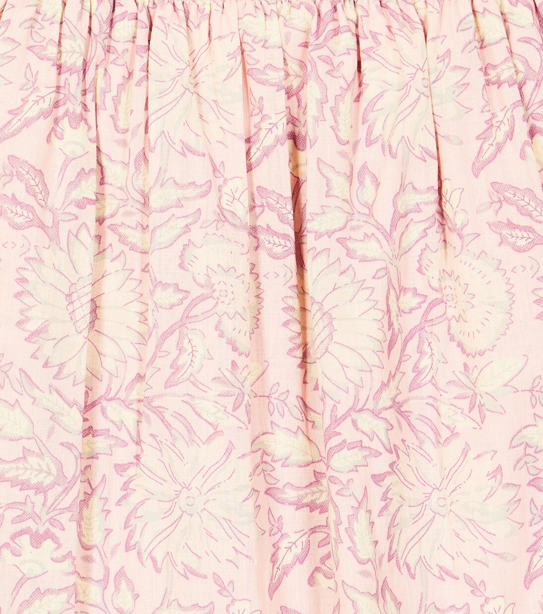 Gonna Annetta in cotone con stampa floreale | Louise Misha