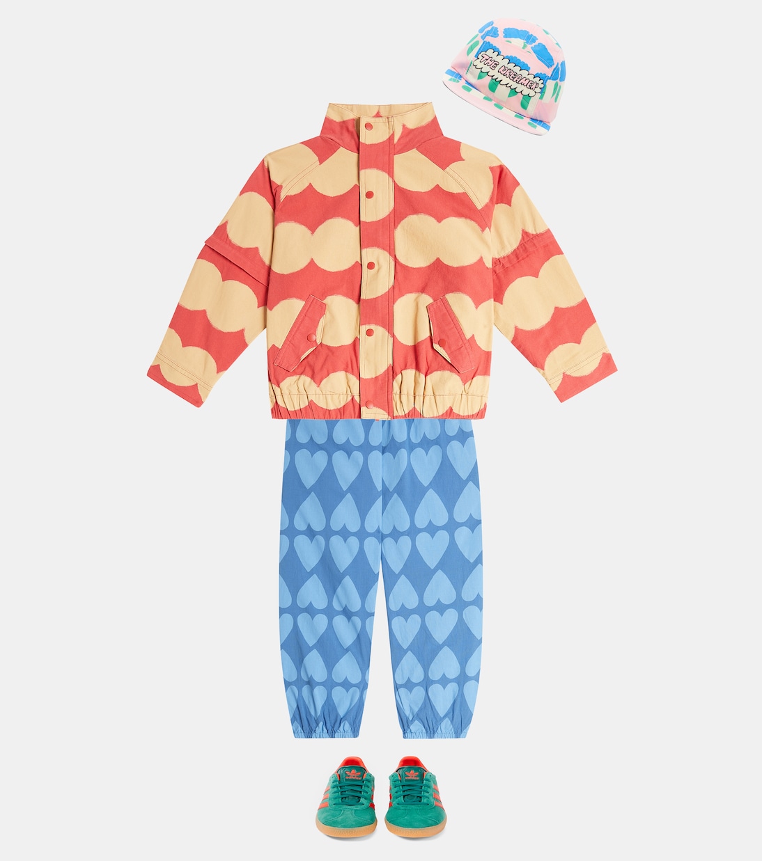 Bedruckte Jacke Dot aus Baumwolle | Jellymallow