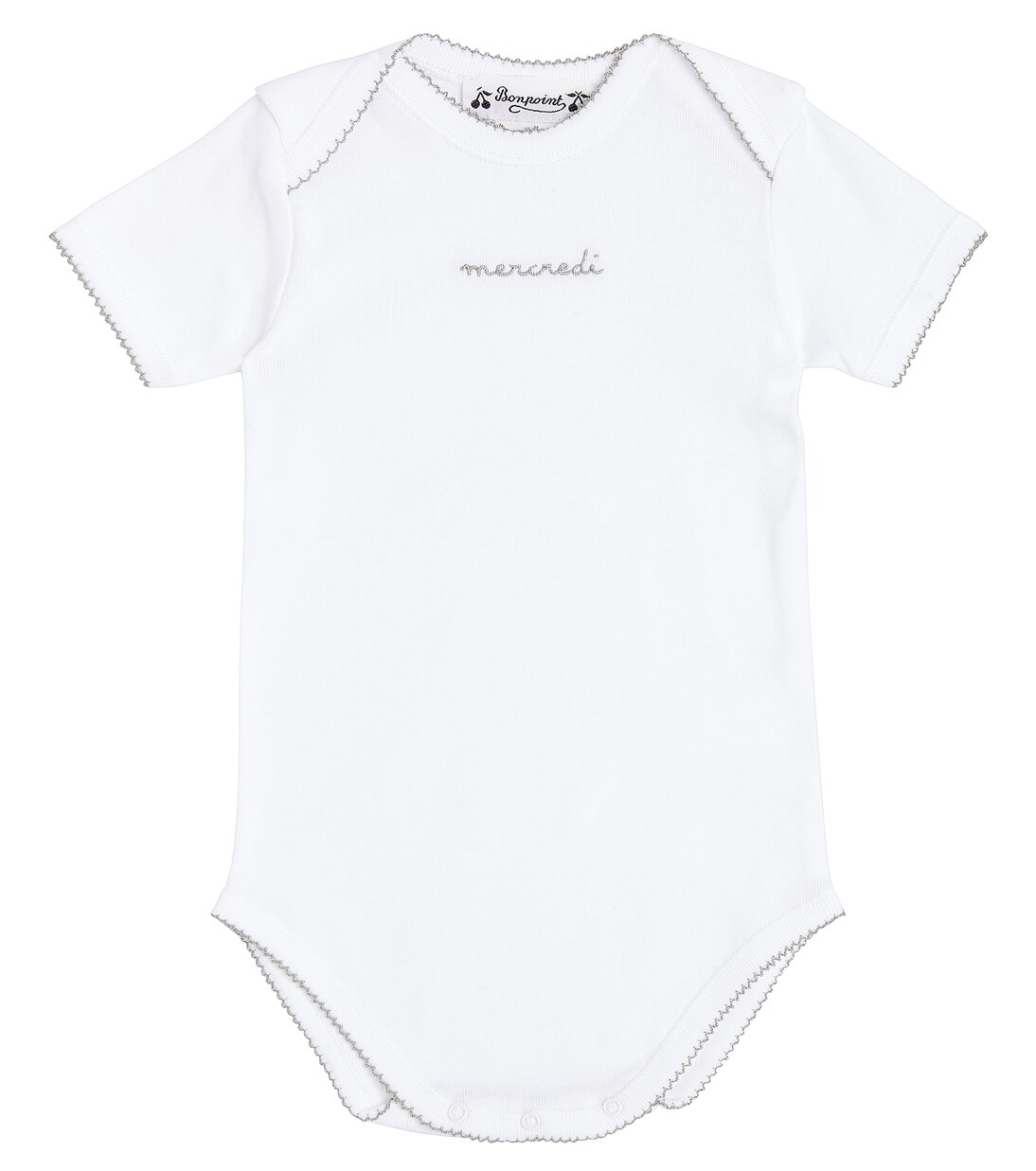 Baby set of 7 printed cotton jersey bodysuits | Bonpoint