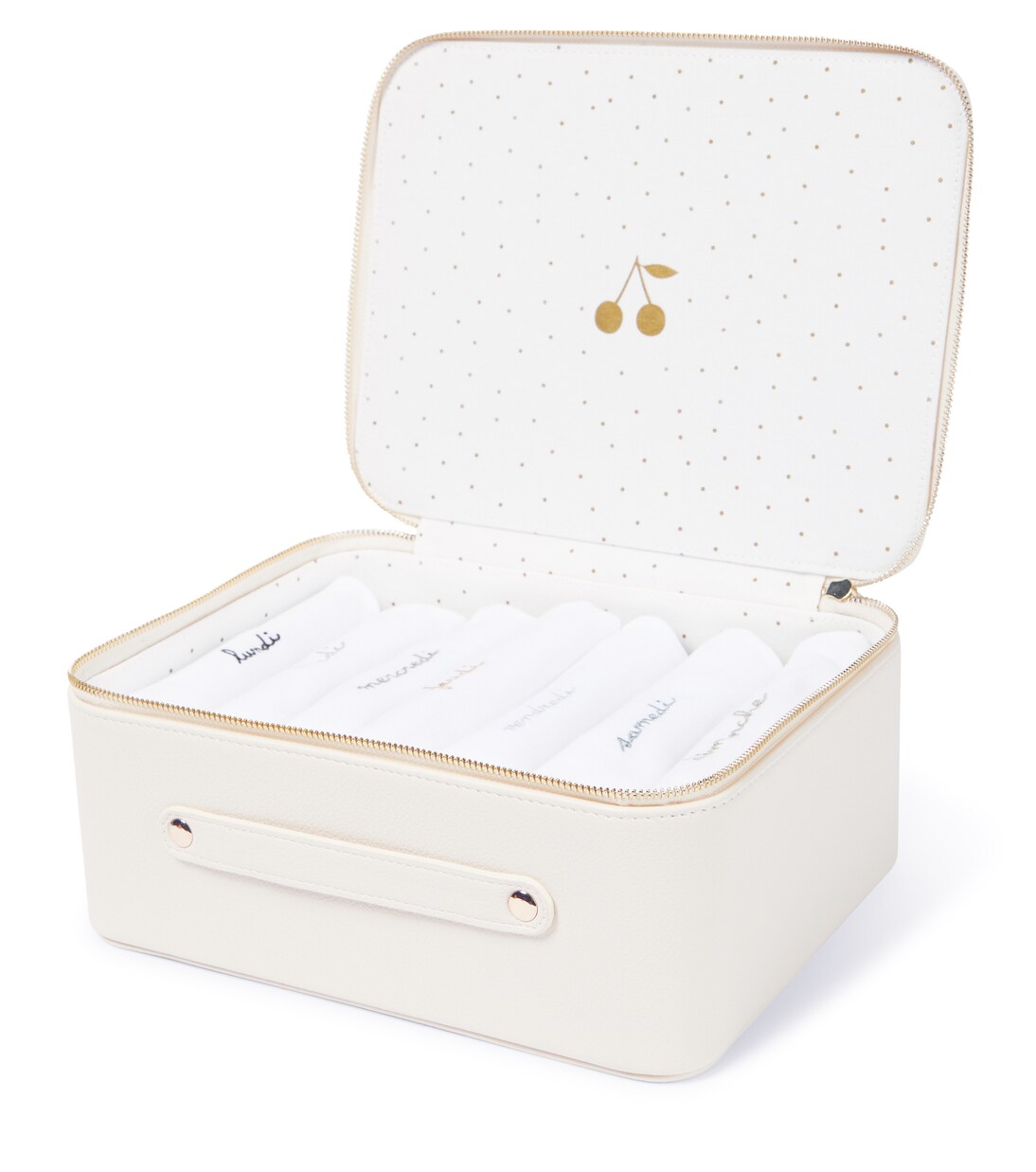 Baby set of 7 printed cotton jersey bodysuits | Bonpoint