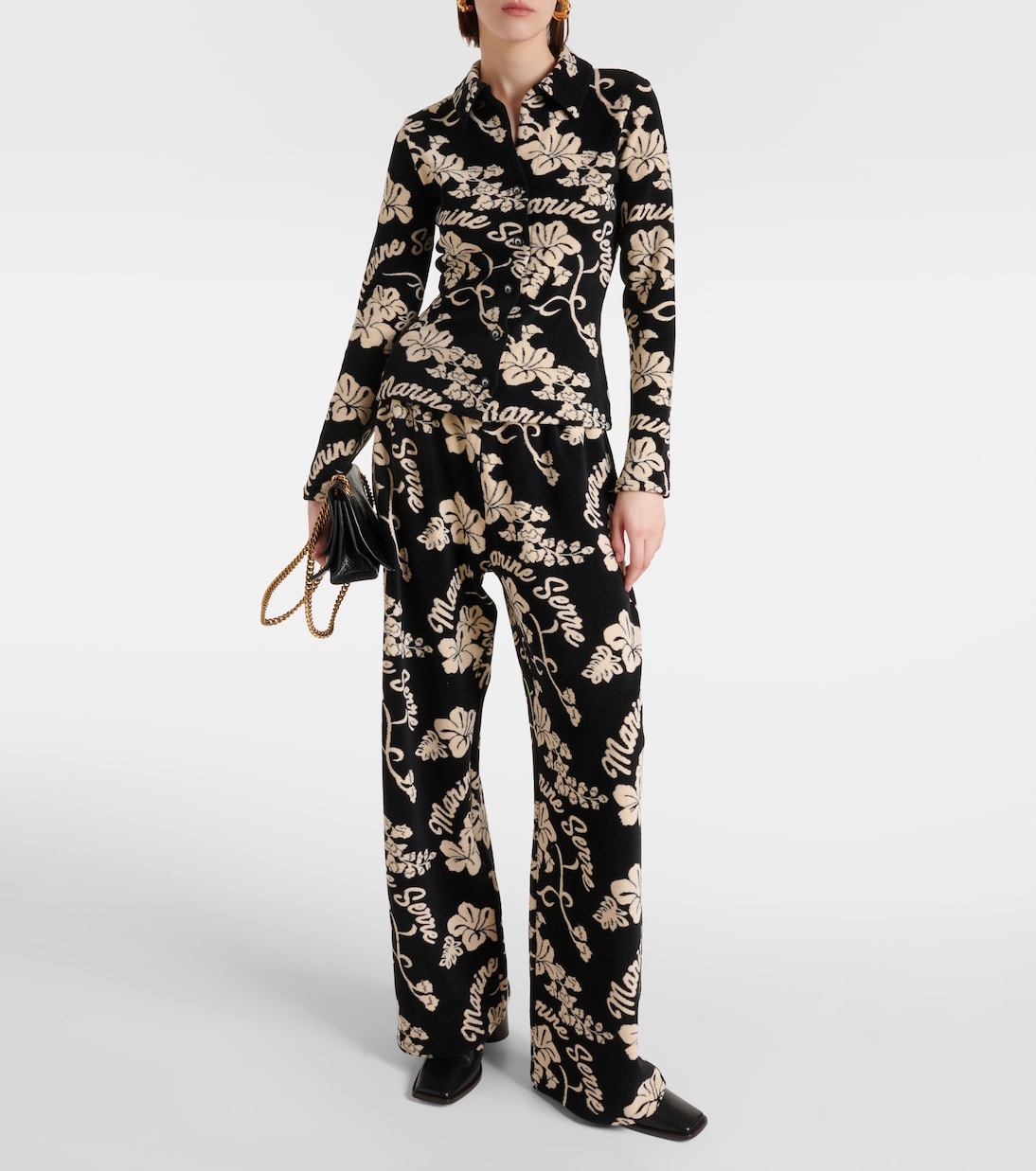 Bedruckte Jogginghose aus Jacquard | Marine Serre