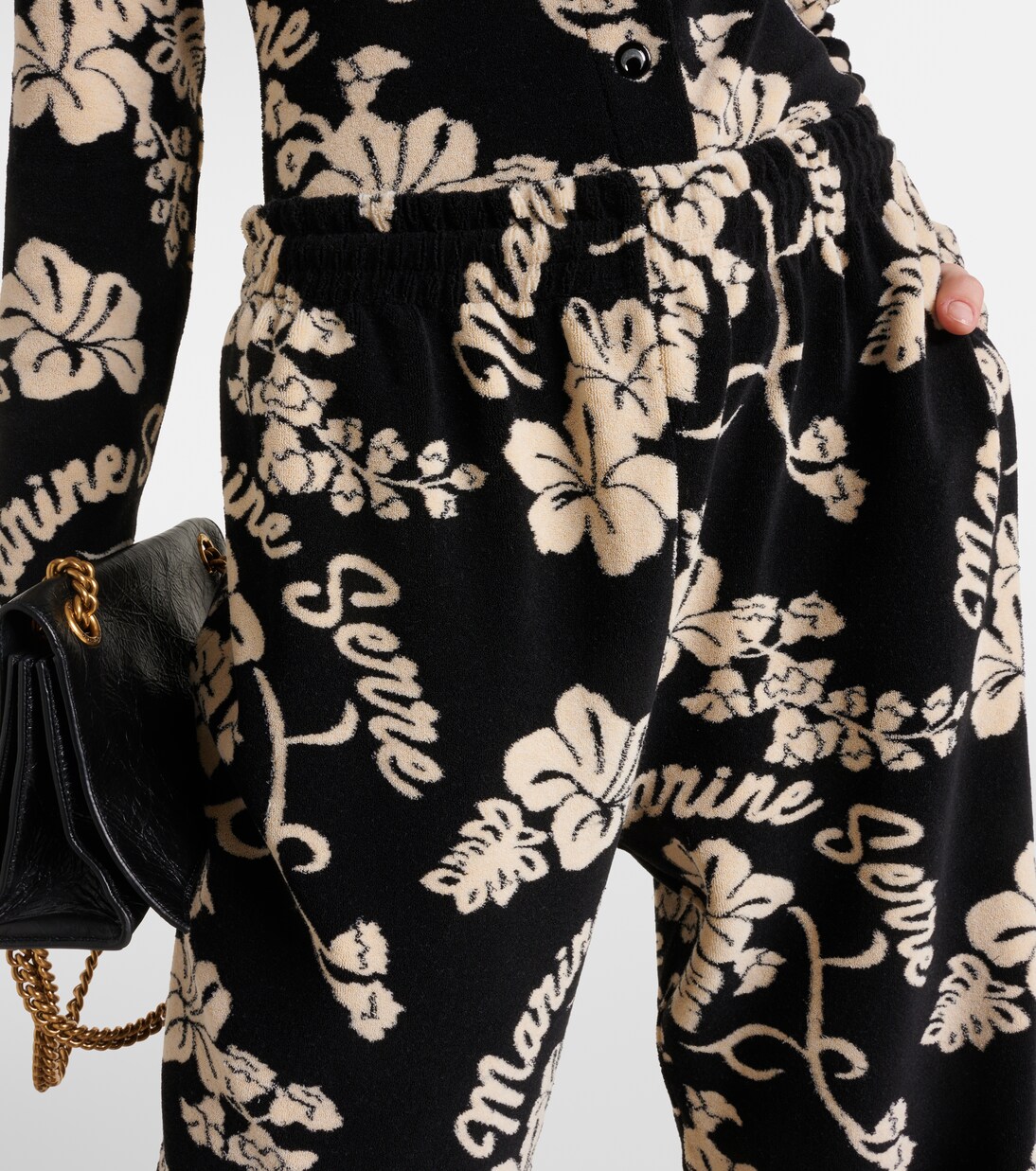 Bedruckte Jogginghose aus Jacquard | Marine Serre