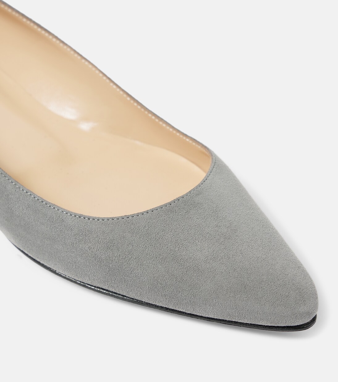 Lanza BB suede ballet flats | Manolo Blahnik