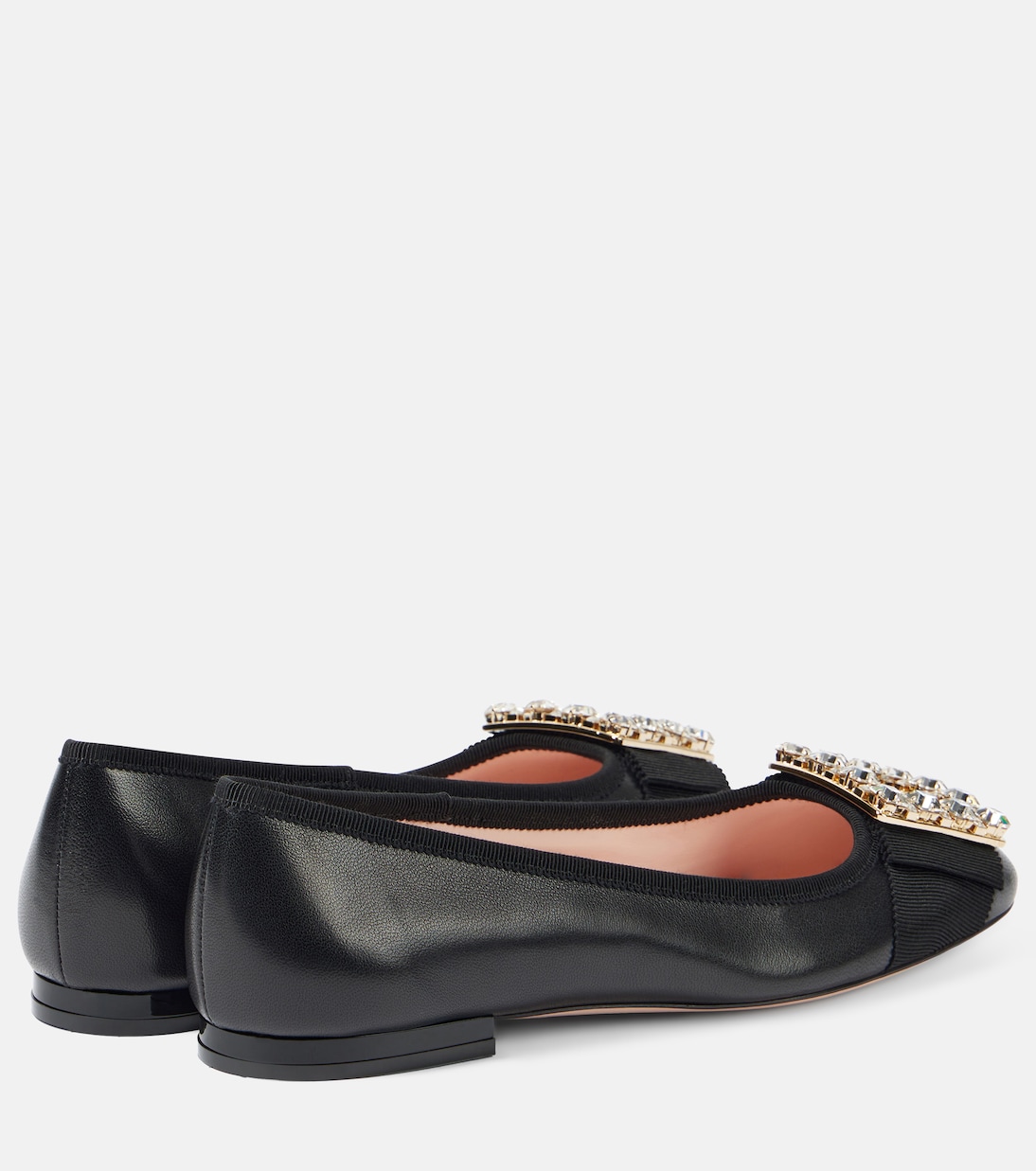 Tres Vivier embellished leather ballet flats | Roger Vivier