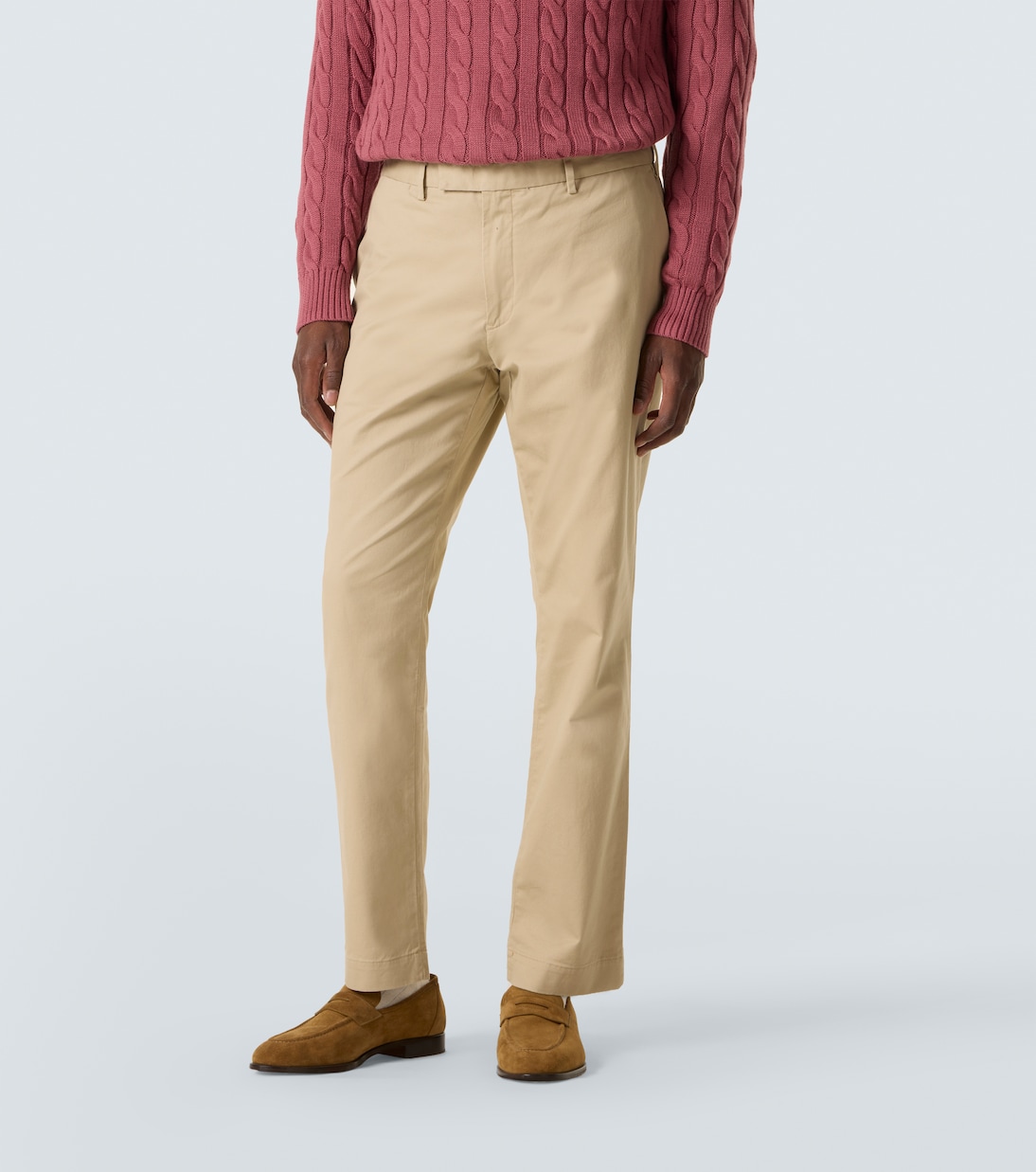 Cotton-blend slim pants | Polo Ralph Lauren