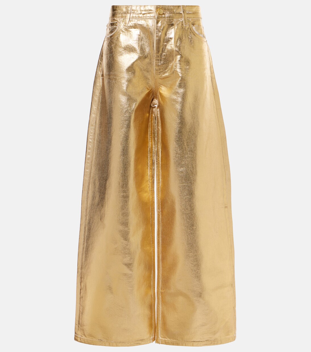 Mid-Rise Wide-Leg Jeans | Ganni