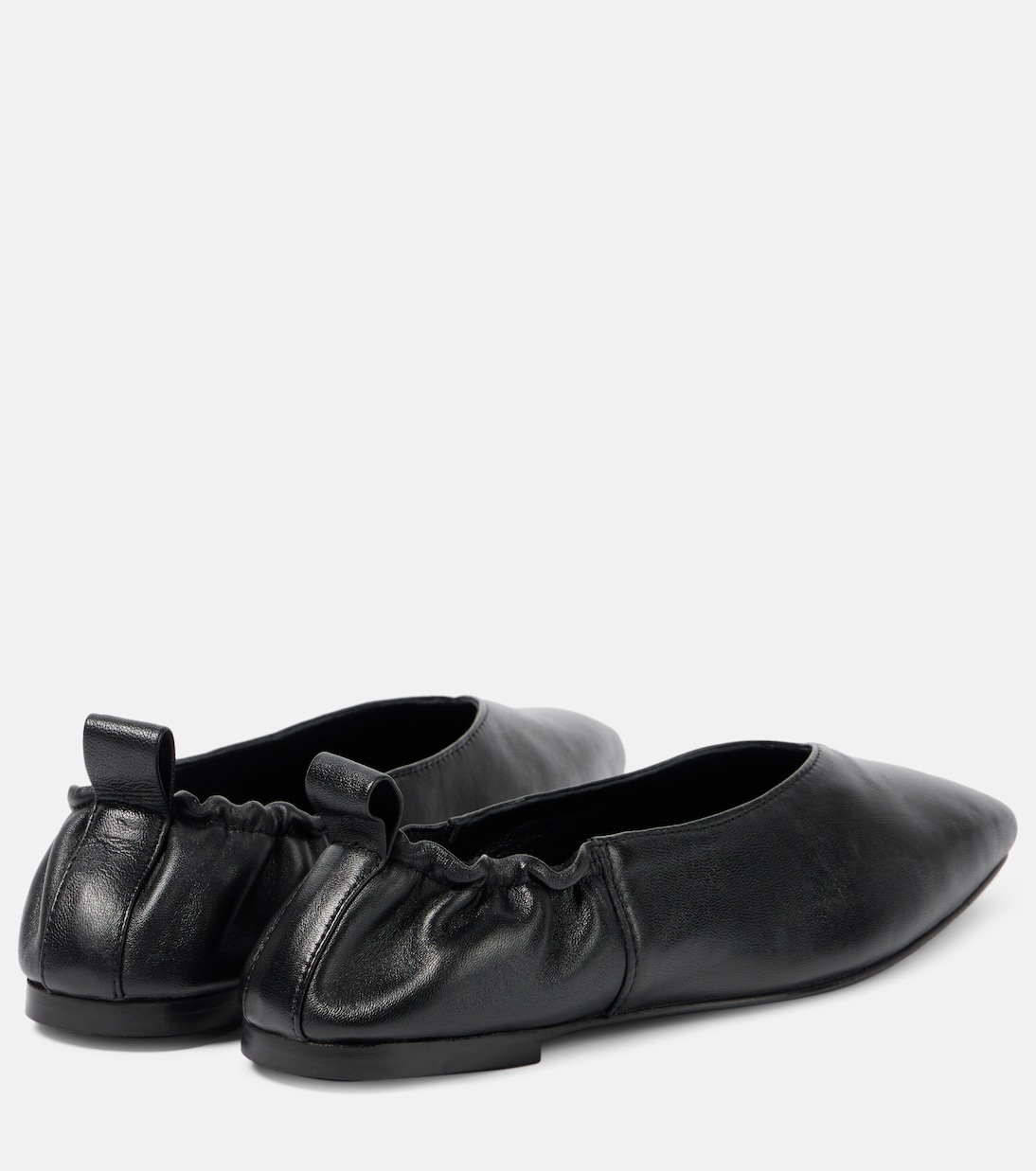 Brie leather ballet flats  | A.Emery