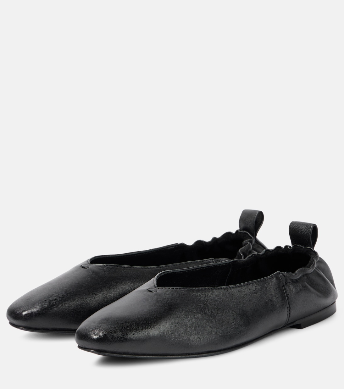 Brie leather ballet flats  | A.Emery