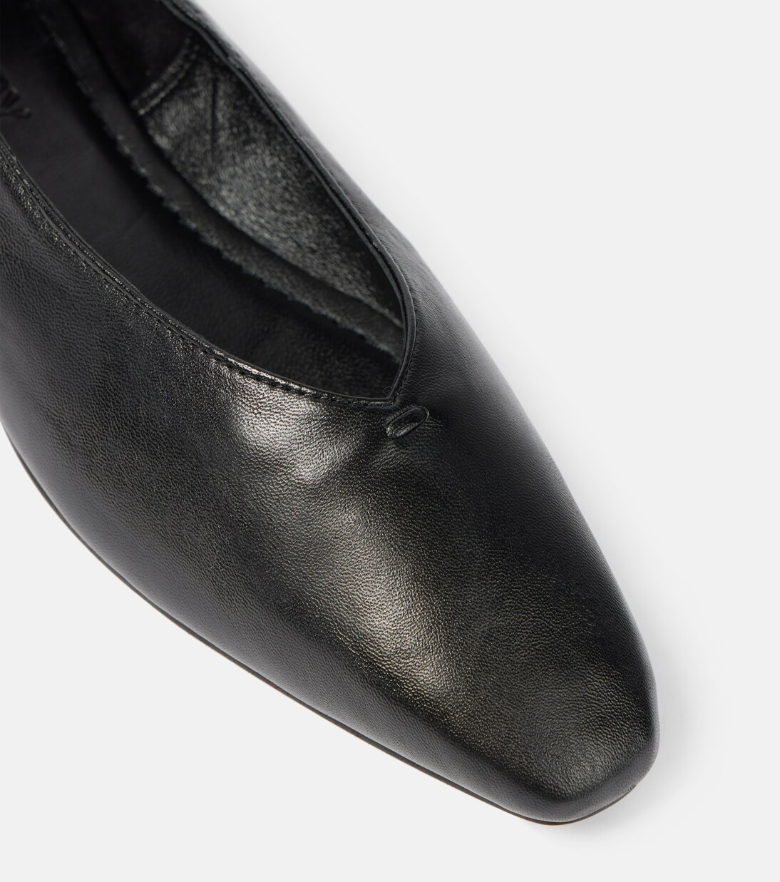 Brie leather ballet flats  | A.Emery