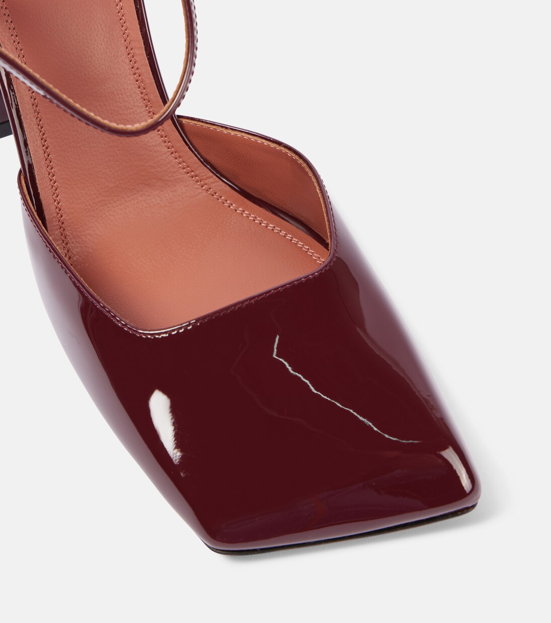 Pumps Charlotte 95 aus Lackleder | Amina Muaddi