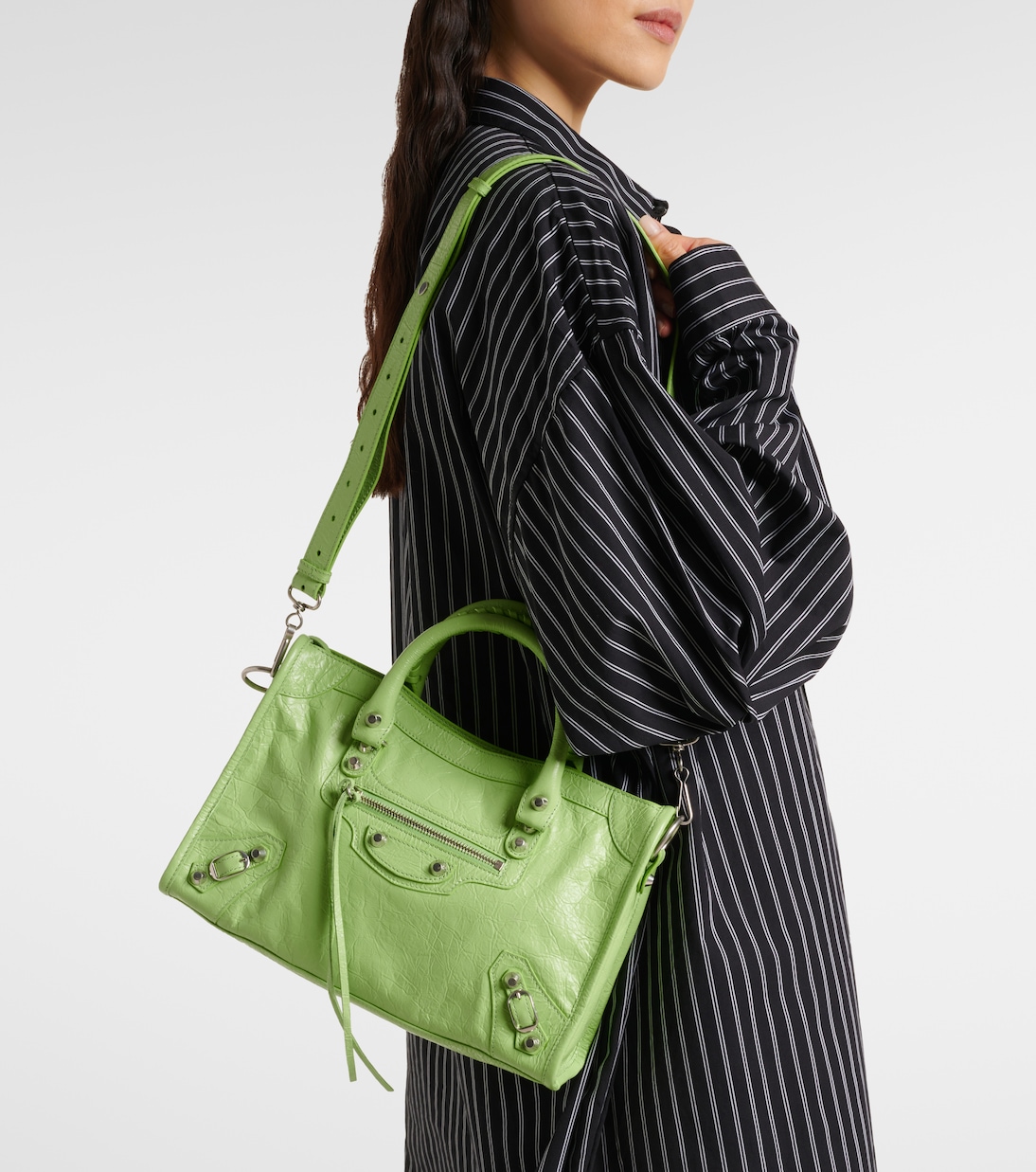 Le City Small leather tote bag | Balenciaga