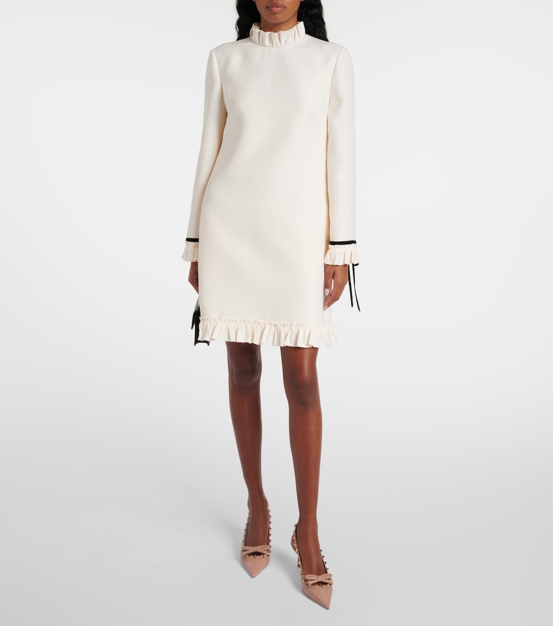 Escarpins slingback Rockstud 60 en cuir verni | Valentino Garavani