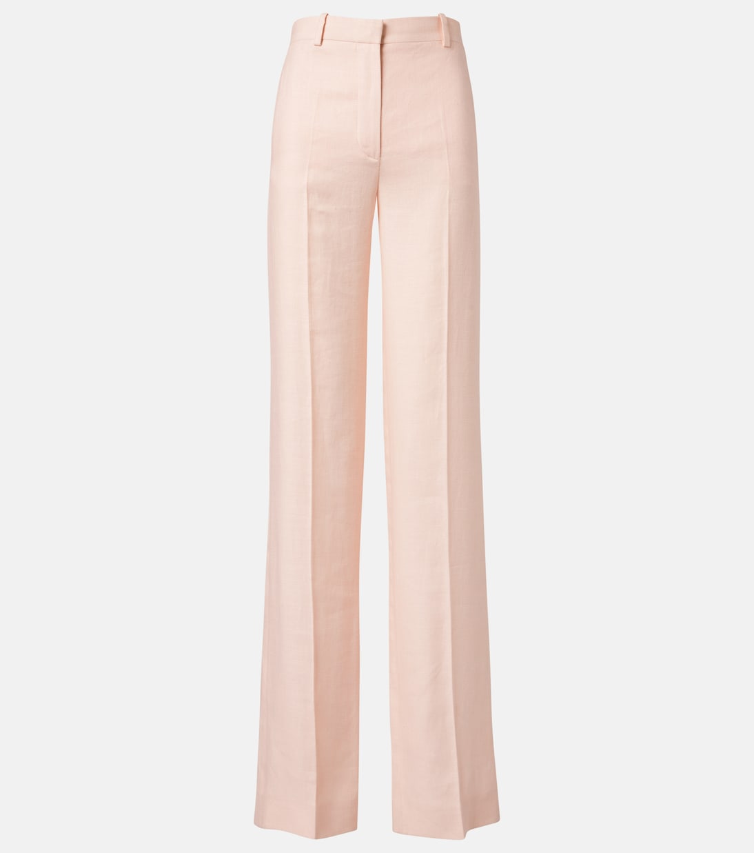 Goldie linen and wool straight pants | Loro Piana