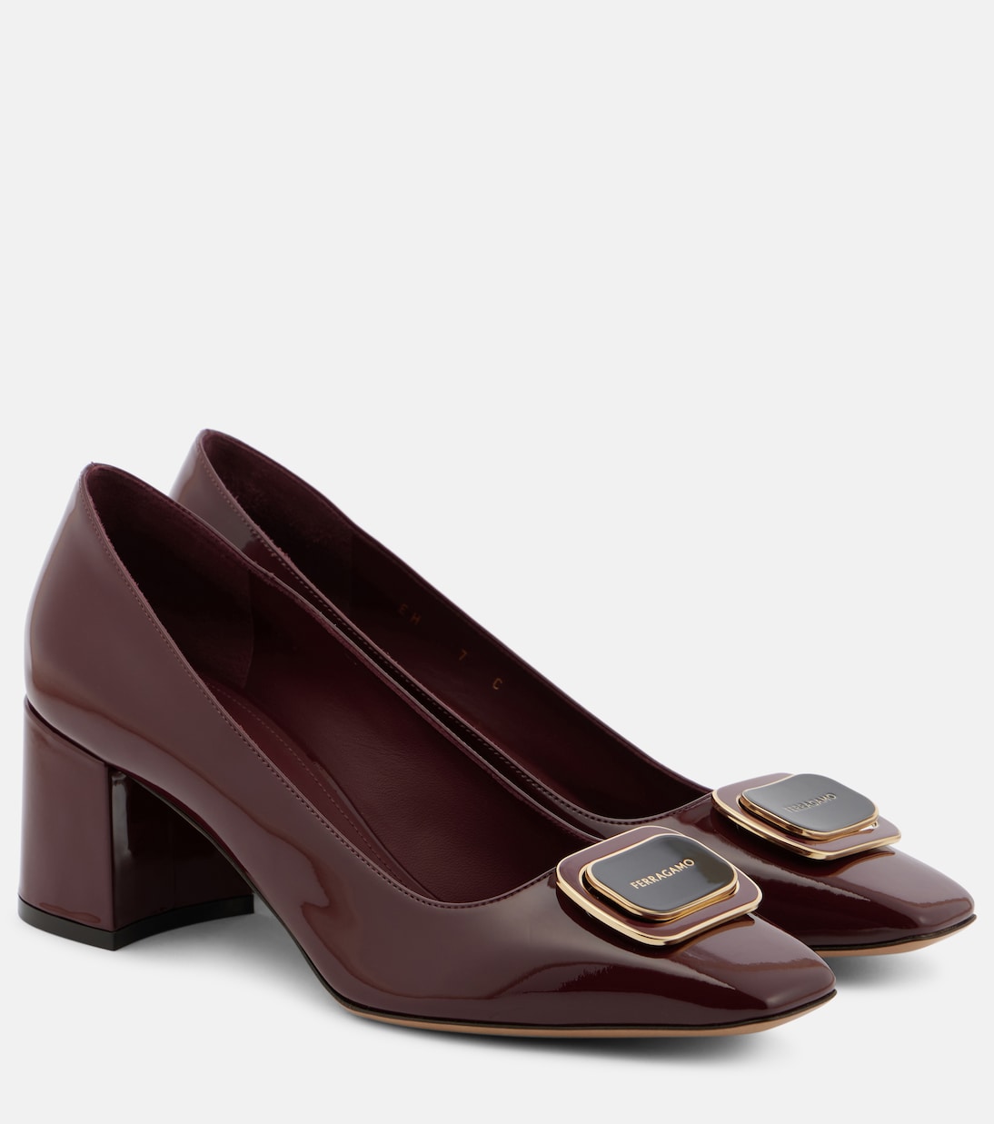 Vella 60 patent leather pumps | Ferragamo