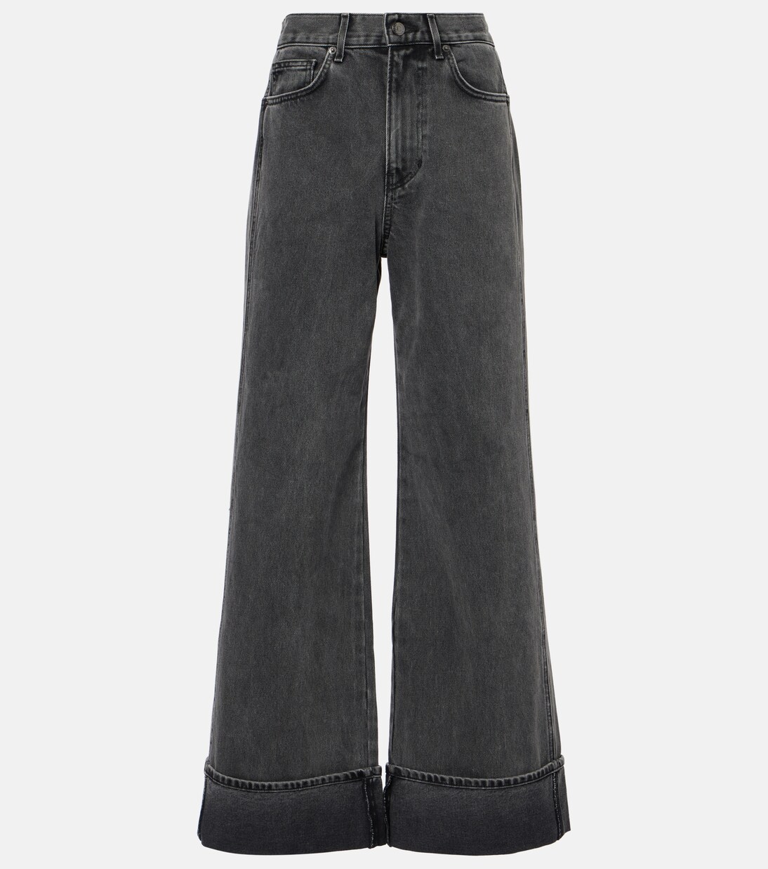 High-Rise Wide-Leg Jeans Taylor | Veronica Beard