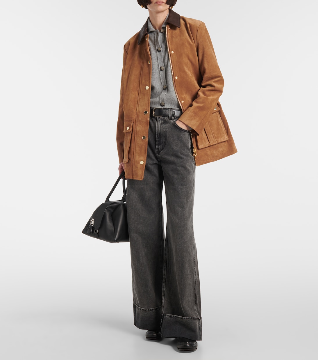 High-Rise Wide-Leg Jeans Taylor | Veronica Beard