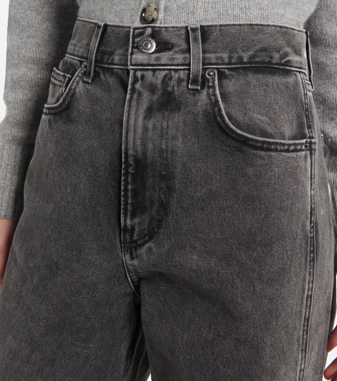 High-Rise Wide-Leg Jeans Taylor | Veronica Beard