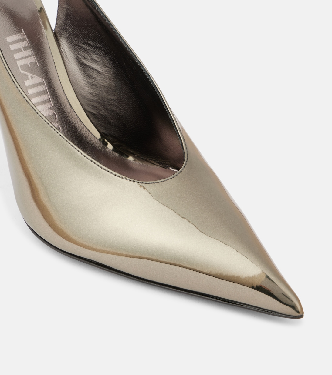 Pumps Viper 95 in PU metallizzato | The Attico