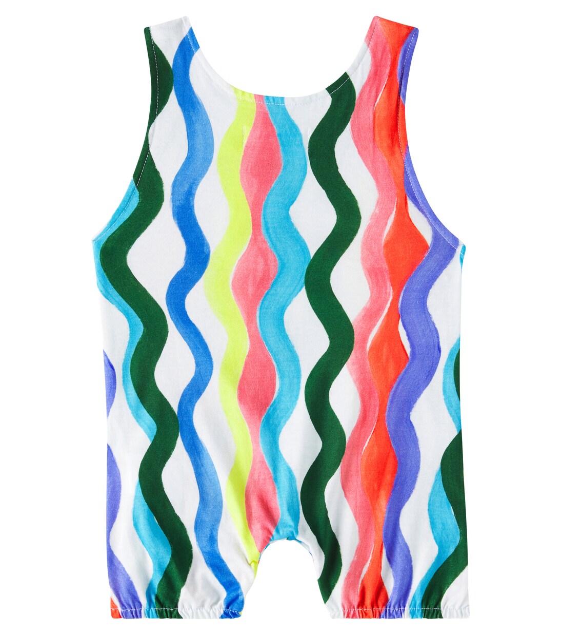 Baby printed cotton romper | Fábula