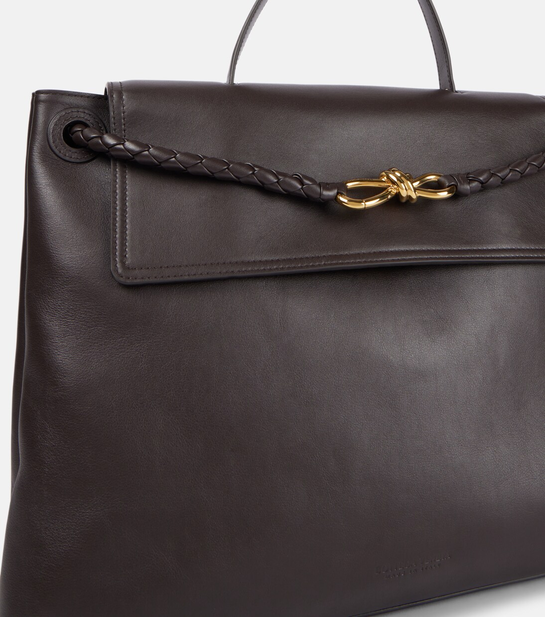 Ciao Ciao Knot Large leather tote bag | Bottega Veneta