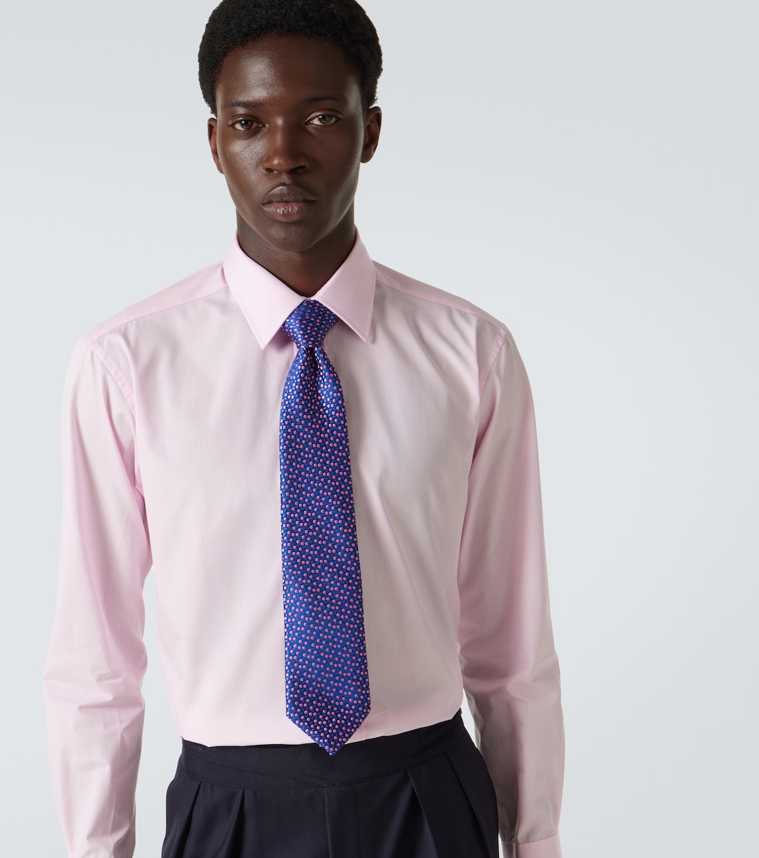 Krawatte aus Seiden-Jacquard | Charvet