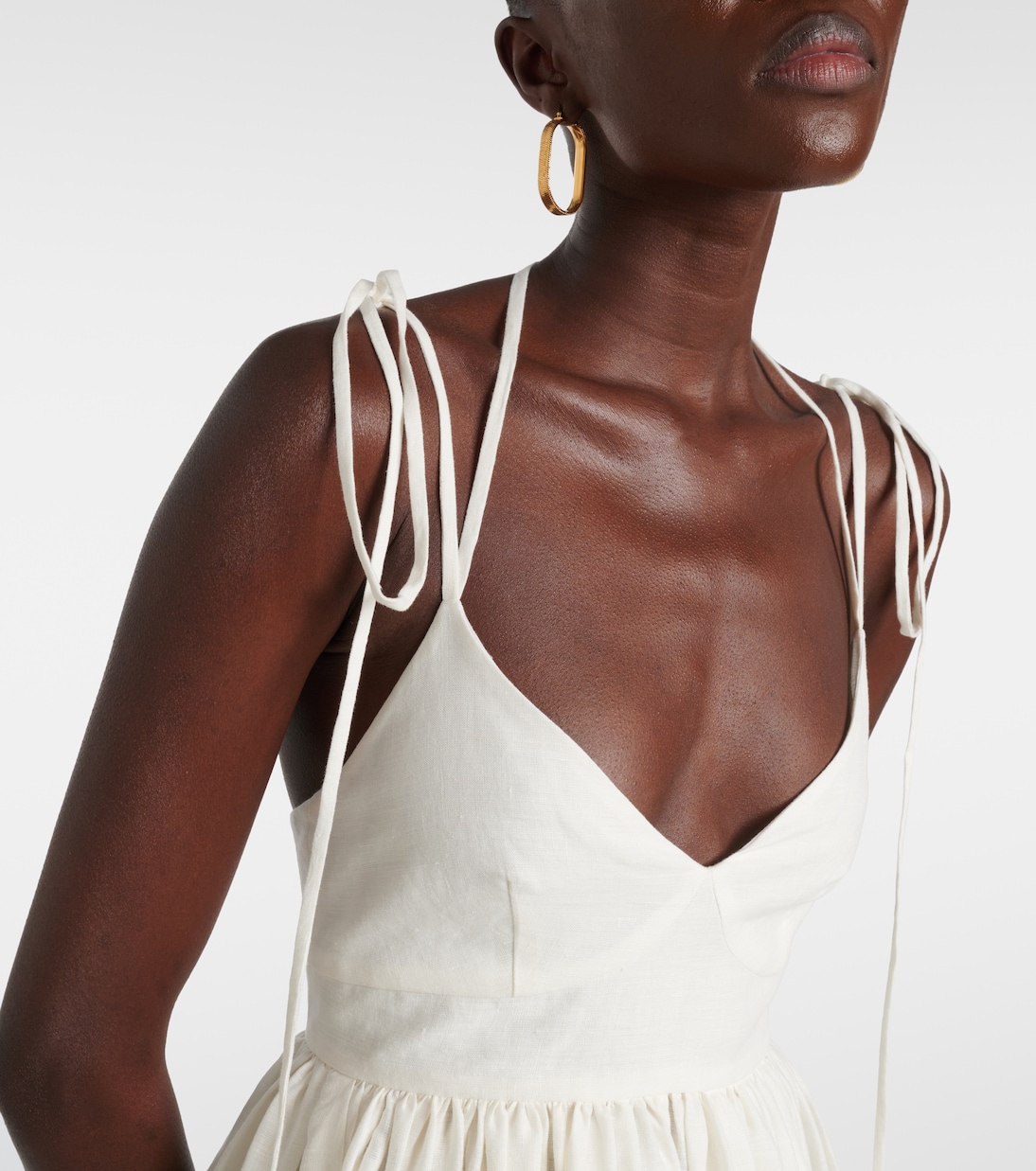 Maxikleid aus Leinen | Erdem