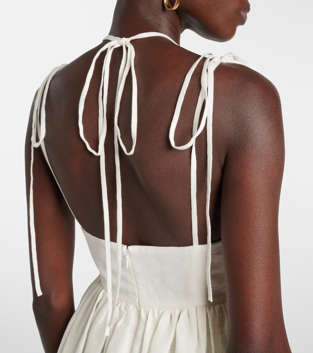 Maxikleid aus Leinen | Erdem