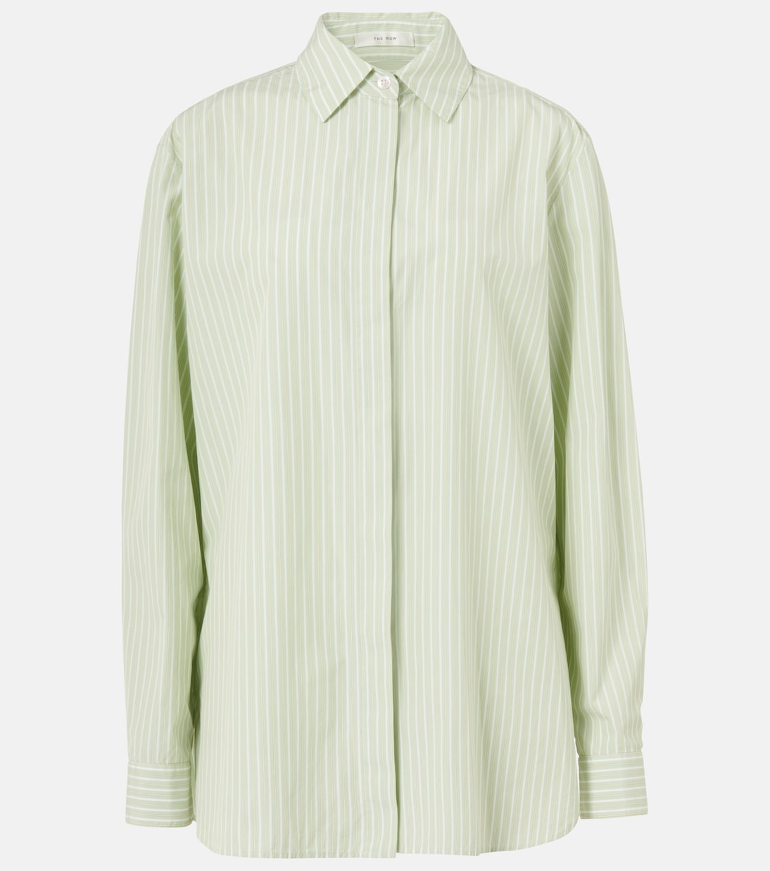Vanda striped cotton shirt | The Row