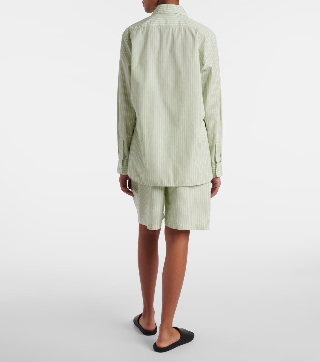 Vanda striped cotton shirt | The Row